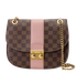 Wight, &pound;950, Handbags, Pink, Canvas/Leather, Front view